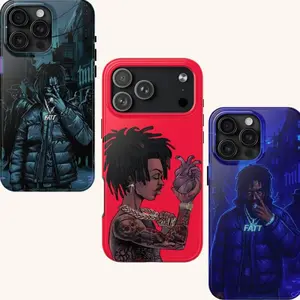 FattMack Untreated Trauma Phone Case Gift for FattMack Fans, TMK Album Cover Case Protection, Shockproof For IPhone 17-12, Pro Max, Pro Plus, and Samsung S25 24 23 Safety Case