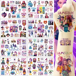 Kpop Girl Group Tattoo Stickers, Cartoon Children Tattoos, Birthday Party Tattoos, Water Transfer Tattoos, Casual Style