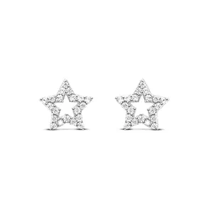 Mini Pavé Star Studs