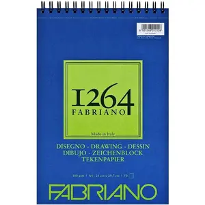 1264 Fabriano Drawing A4 50 Sheet Block