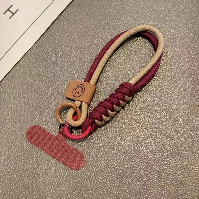 Luxury Braided Phone Lanyard, Anti-Drop Multifunctional Hand Chain, Stylish Mobile Accessory, Phone Charm for Secure Carrying