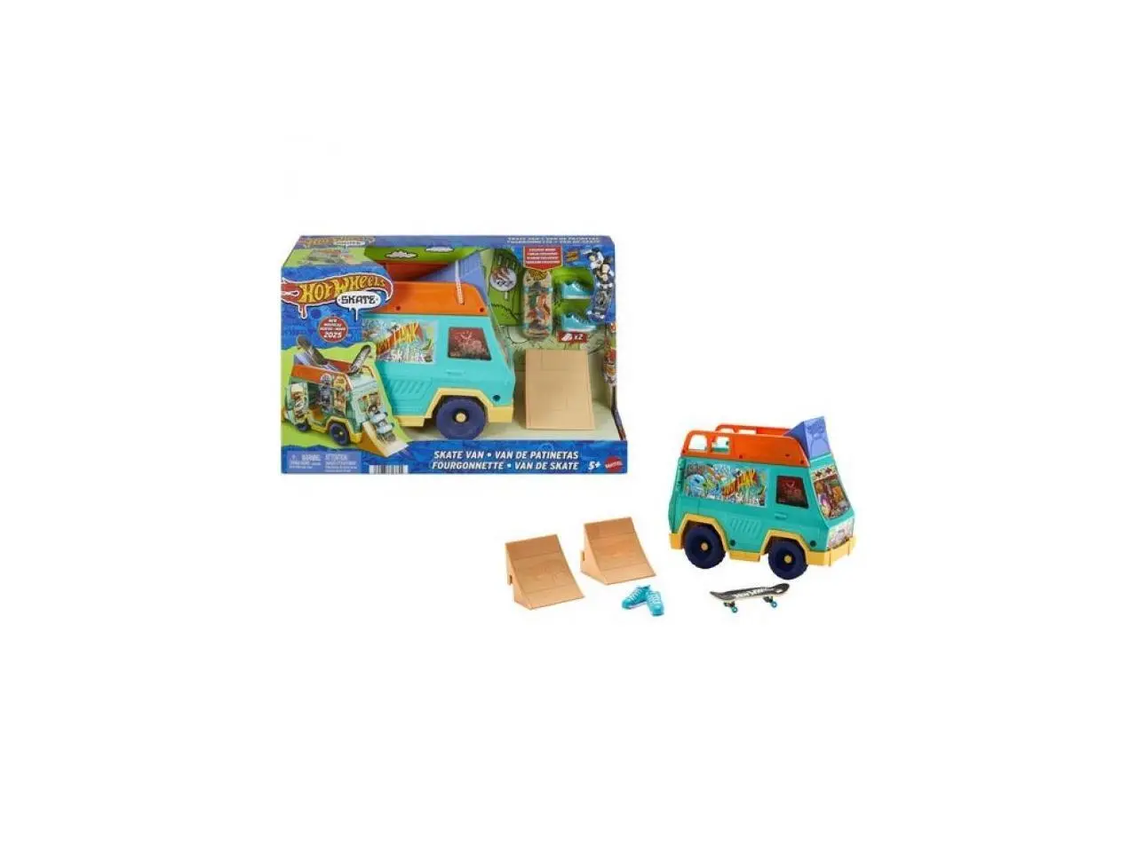 Mattel Hot Wheels Skate Tony Hawk Skate Van Playset