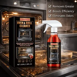 Multi-Purpose Cleaner - Effective Multi-Purpose Cleaner | Fast-Acting Degreaser for Oven Racks & Interior | Removes Grime, Odors & Baked-On Residue in Minutes Cleaning Products Household