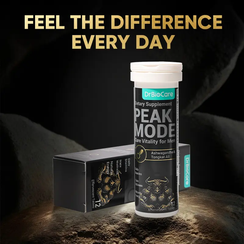 DrBioCare Daily Wellness Support – 7-in-1 Energy & Vitality Blend with Ashwagandha, Tongkat Ali & Shilajit