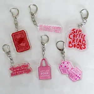 Read More Books Bookish Keychains | Bookish Merch with Keyring - Adorable Keychain Designs for Book Lovers, Keyring Attachment, Limited Stock Available