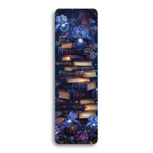 Blue Iris - UV Printed Acrylic Bookmark