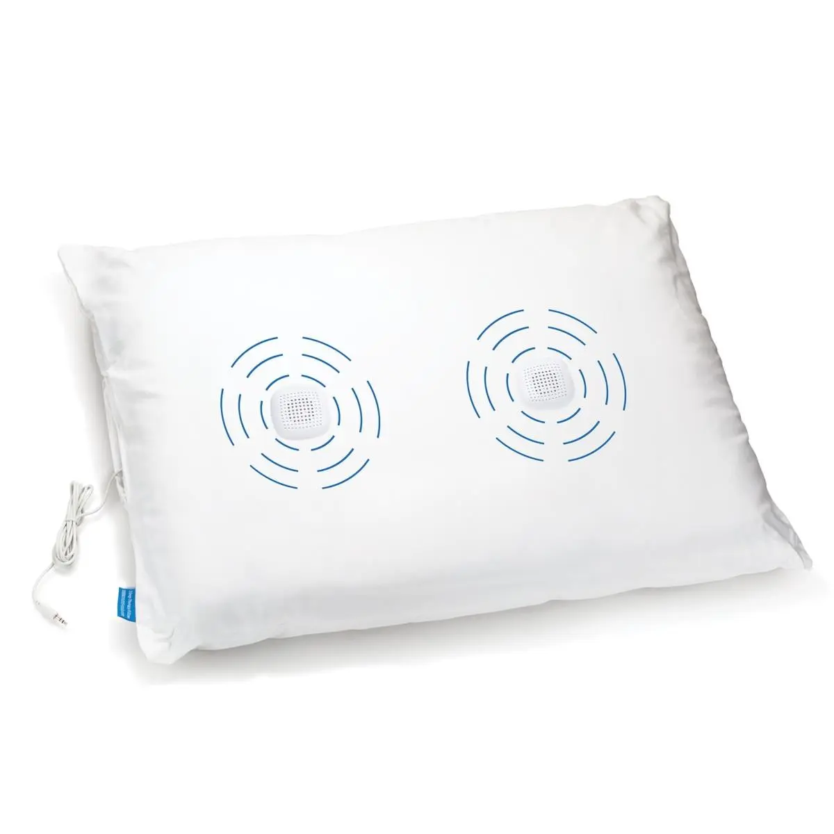 212 MAIN Sleep Therapy Pillow - 20x26" Standard Size Sleep Aid, Removable Brushed Cover, Polyester Fill, High Fidelity Sound, Removable Ultra-Thin Speakers, Machine Wash Relaxation Furniture, Removable Speakers