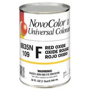 Valspar Brand  1 Quart F Red Oxide NovoColor II