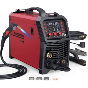 ARCCAPTAIN MIG250 Multi Process Welder 250 Amps MIG Welder Welding Machine Heavy Duty Work Portable Welder welder machine