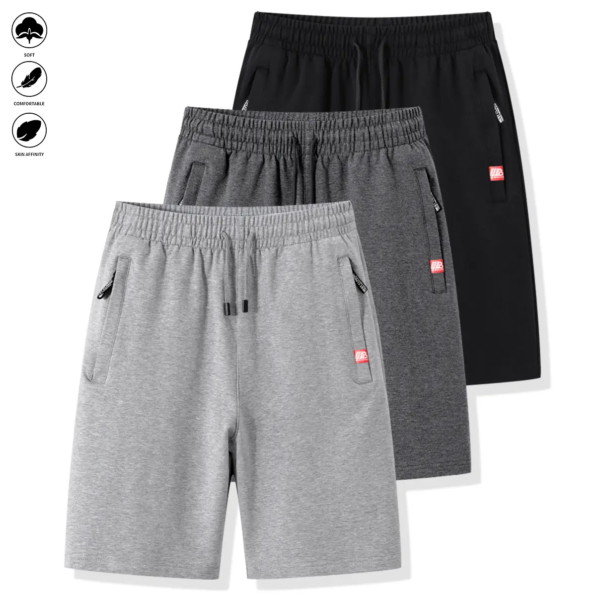 Light Gray + Dark Gray + Black