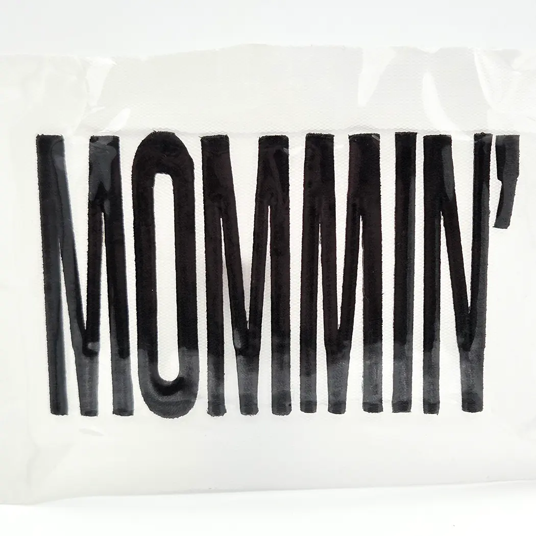 MOMMIN' PUFF Embroidered HAT/POCKET Patch