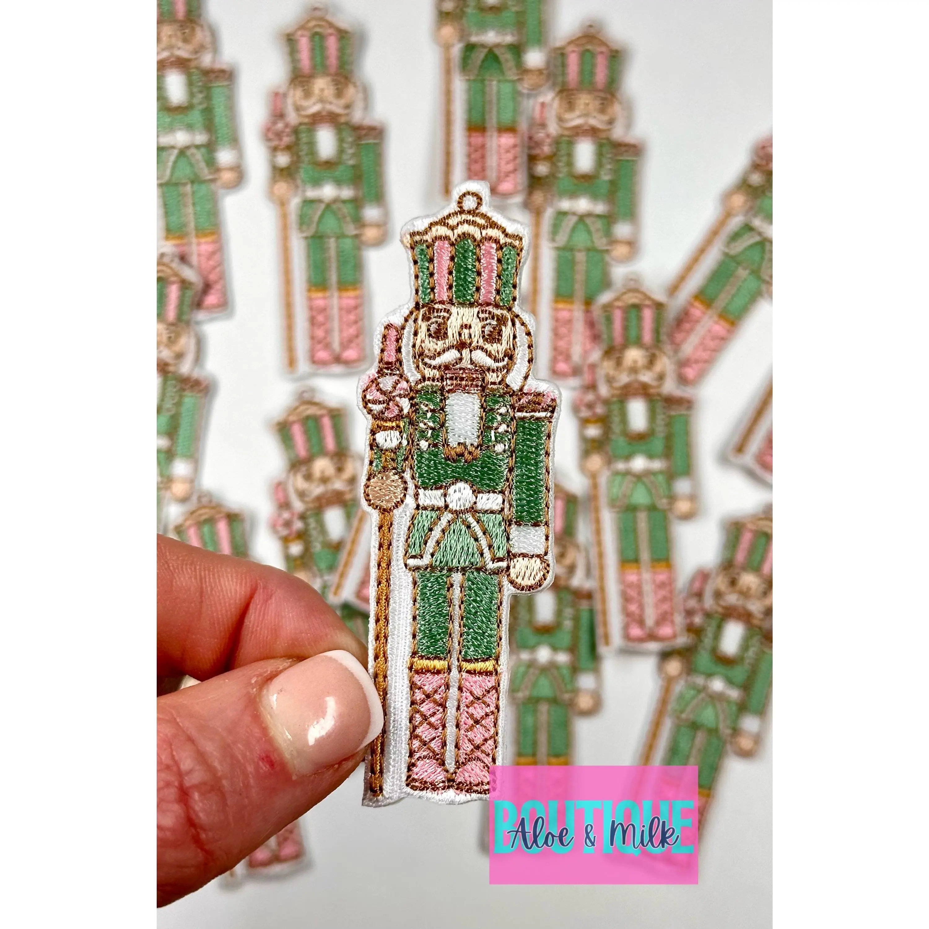 Christmas Nutcracker patch, vintage nutcracker, nutcracker patch, christmas patches
