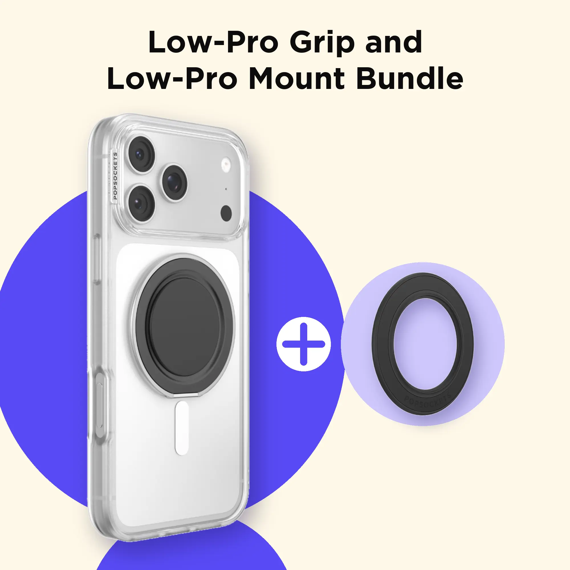 Low Pro Grip + Mount Bundle