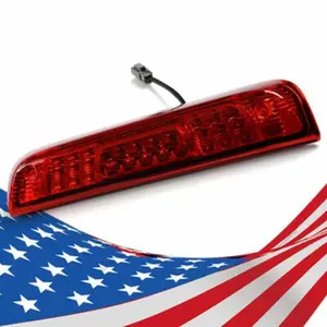 CROSSDESIGN Fit For 2014-2018 Chevy Silverado GMC Sierra LED 3rd Third Brake Light Lamp Rear