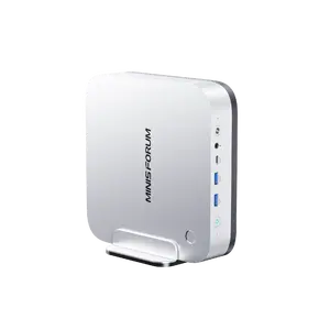 MINISFORUM AI X1 Pro-470 Mini PC, AMD Ryzen AI 9 HX470 (12C/24T, up to 5.2 GHz), Radeon 890M, 32 GB DDR5 RAM, 2 TB PCIe 4.0 SSD, 4K Quad-Display, Dual 2,5G LAN, Wi-Fi 7, Bluetooth 5.4, OCuLink