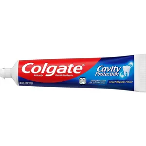 Colgate Cavity Protection Fluoride Toothpaste 8Ounce (226gram), 4 Pack