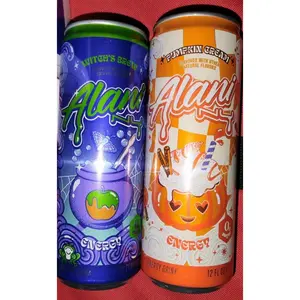 Alani Nu Energy Drink Variety Pack, 1 Witch’s Brew & 1 Pumpkin Cream, 2 Pack
