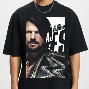 AJ Styles Legacy Edition T-Shirt – Wrestling Fanwear Casual Tee