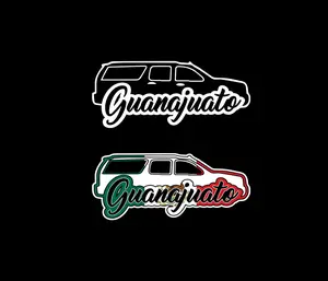 Guanajuato Tahoe Chevrolet Decal Silhouette letters Decal Car Window Laptop Vinyl Sticker Mexico GTO Mx Estado Trokiando chevy decal