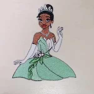 Princess  Iron On Embroidered Patch