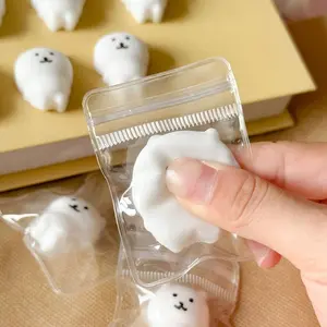 Squishy Self Deprecating Bear Cute Squeeze Bear Fidget Toy Anti-stress Soft Ball Party Favor Gifts ナガノのくま