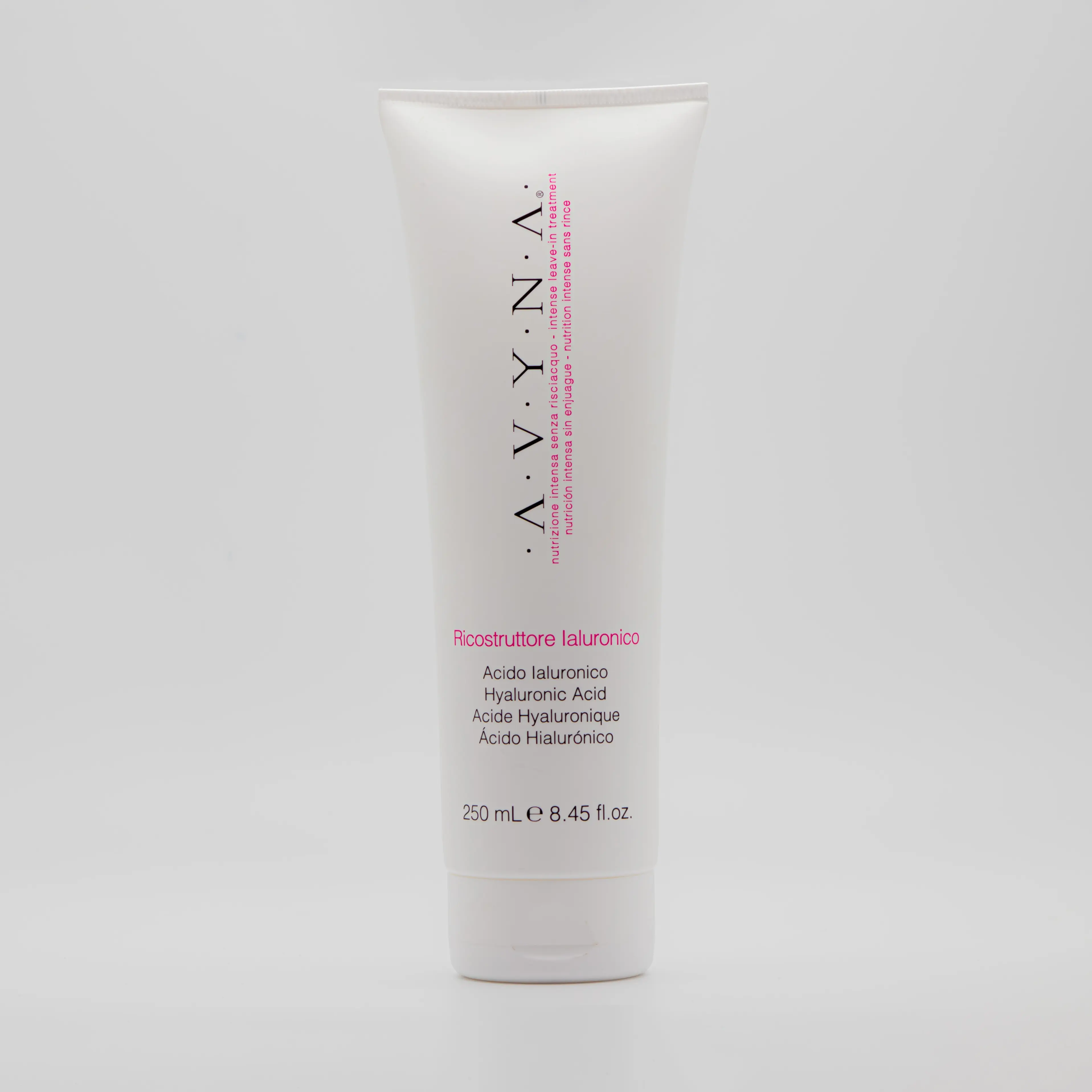 Avyna Ricostruttore Ialuronico Hair Repair Moisturizer - Hydrating Haircare Damaged Hair Treatment, 250mL (8.45 fl oz) Hyaluronic Acid Cream for Youth