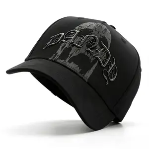 Dandy Hats Plague - Black Skull Design Adjustable Baseball Cap for Men Women