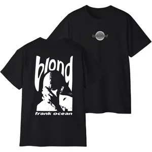 Frank Ocean T-Shirt, Two Sided Frank Ocean Blonde Graphic Tee, Premium Cotton Streetwear, Trendy Gift for Fans, Unisex Classic Comfort Tee, Gift For Men, Men's T-Shirt