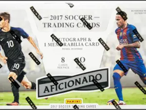 1 (ONE) PACK - 2016-17 Panini Aficionado Soccer Hobby