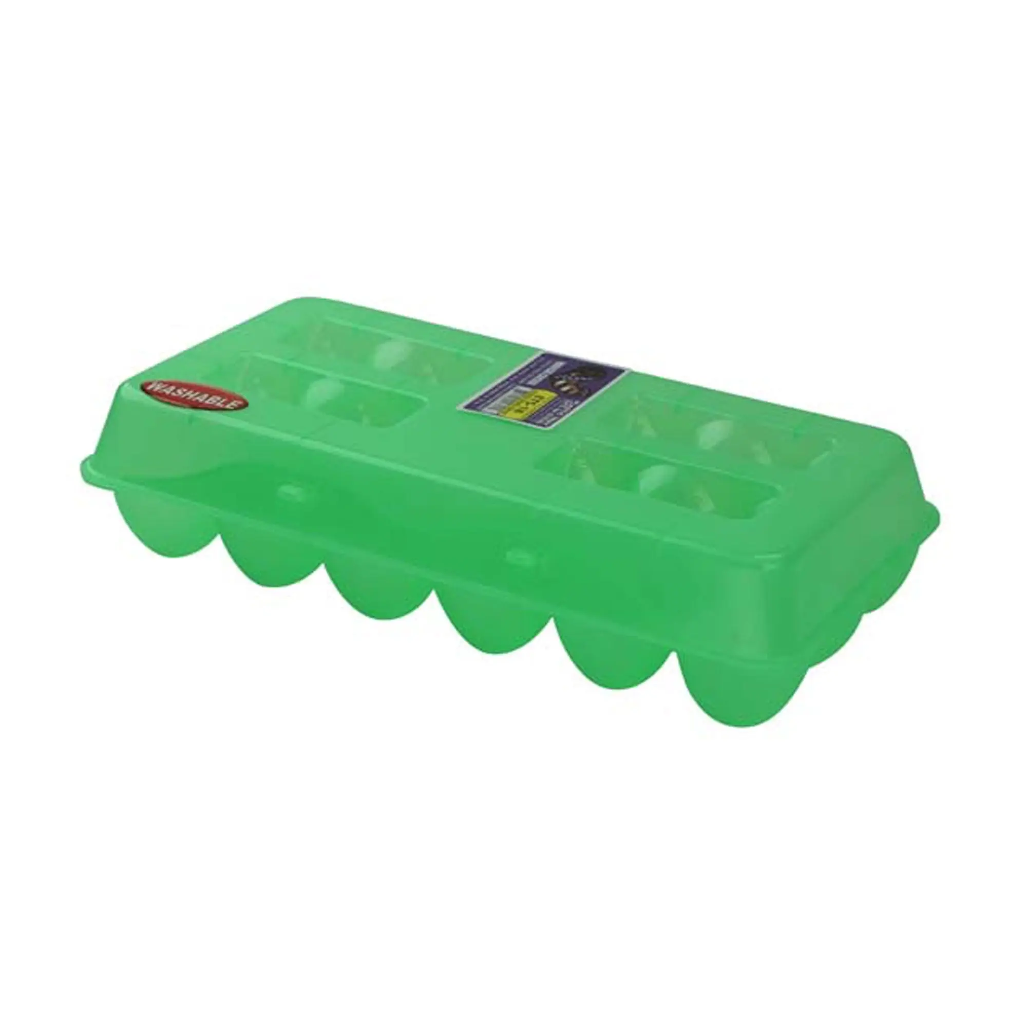 Tuff Stuff Products Egg Carton Plastic Green - Holds 18 Eggs