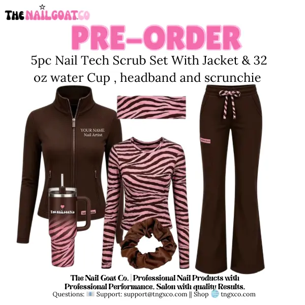 Women's TNG WORKWEAR™ Signature Customized 5-Piece Scrub Uniform Set - Top, Pants, Jacket, Stylish Everyday Matching Clothes, Sizes XXS-3XL