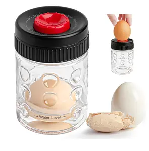 Summervibes Egg Shell Opener, Quick Peeler,Egg Cracking Tool, Egg Cracker Tool Portable Durable,automatic eggshell remover for tea eggs