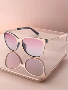 Women's Elegant Geometric Fashionable Frames Sunglasses, High Quality Trendy Casual Sunglasses, Lightweight Durable Sunglasses, Trendy Beach Eyewear for Everyday Use, Fashion Accessories for Outdoor Activities, Stylish Glasses, Classic Shades