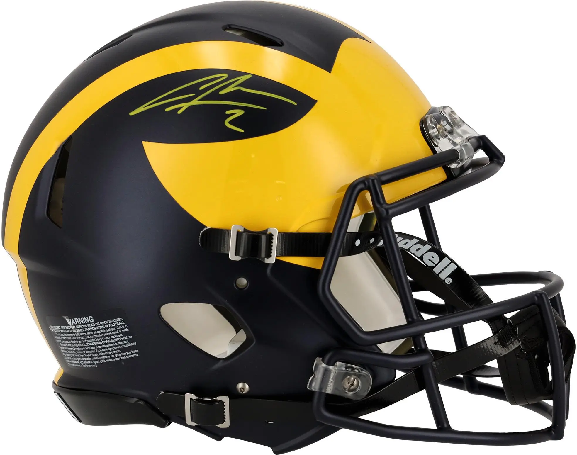 Charles Woodson Michigan Wolverines Autographed Riddell Speed Authentic Helmet - Fanatics Authentic Certified