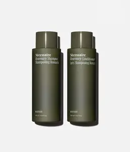 Nécessaire Rosemary Hair Duo | Multi-Protien Strengthening Shampoo + Conditioner For Thinning Hair. For Women + Men. Good For All Hair Types/Textures. Free Of Sulfates. Color-Safe. 250 ml / 8.4 oz