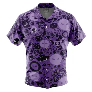 Ghost PKM Button Up Hawaiian Shirt