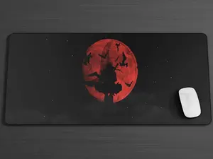 Itachi Tsukuyomi Gaming Mouse Pad, Anime Mouse Pad, Desk Mat, pc accessories.