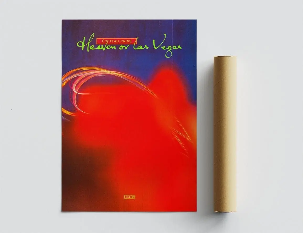 Cocteau Twins 'Heaven Or Las Vegas' Poster Wall Art Print