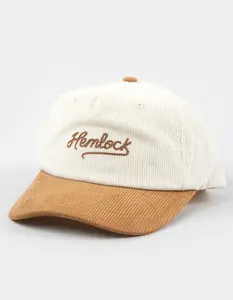 HEMLOCK HAT CO. Wesley Corduroy Snapback Hat