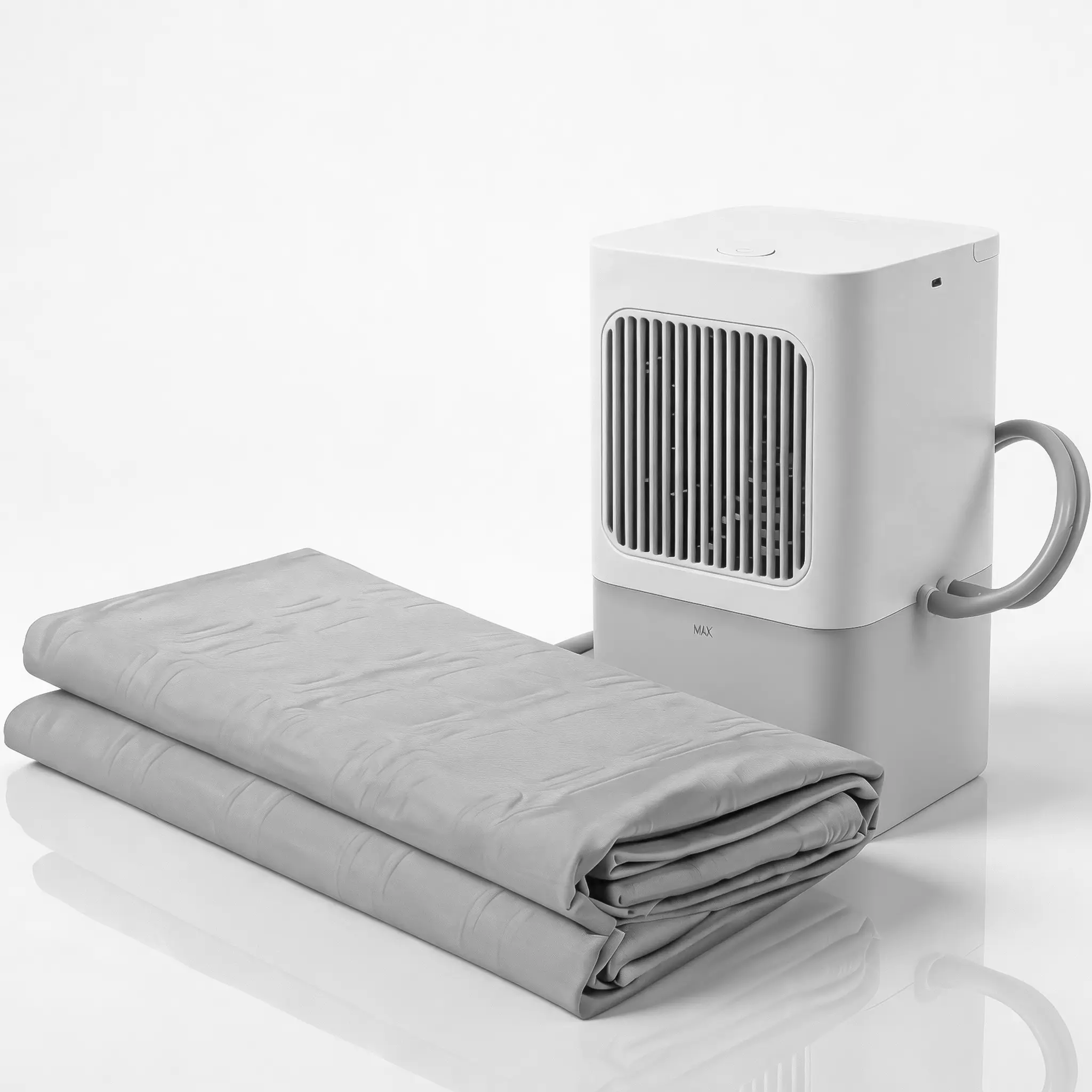 Water Cooling Hydro Cool Bed Chiller Mattress Pad - USB-C Power, Eco-Friendly, Remote Control, EvapoChill & SuperBlue Tech, Adjustable Temperature Control, Fanswitch, 5 YR AquaCoverage, 63x28 in Twin/Twin XL/Half Queen