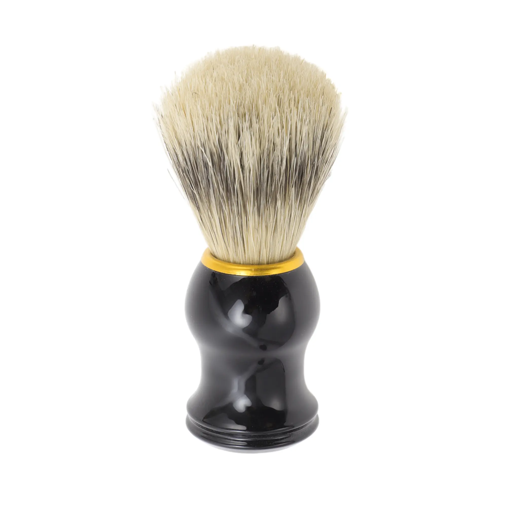 VOCOSTE Durable Shaving Brush for Men Barber Shaving Tool 4.13"x1.46" Black 1 Pc