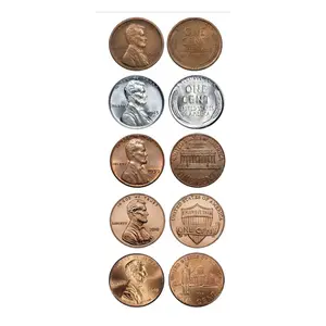 Abraham Lincoln Legacy President Coin, US Last Lincoln Penny Commemorative, Vintage Patriotic Collectible Gift for History Lovers