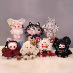 MIOCO Forgotten Realm Plush Blind Box| 6+1Hidden| Enchanted Fantasy Decor PAP, Random Surprise Set, Sealed Hobby Box