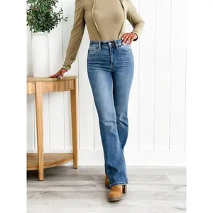 Women��s High Stretch Slimming Straight Leg Jeans �C High Waist Classic Denim Pants, Comfortable Fit for Everyday Casual Wear 2025 - 2026 Can be used with a raincoat