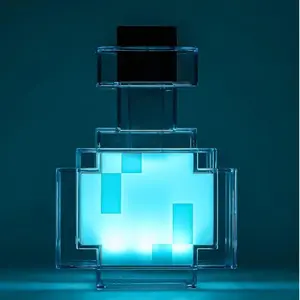 Potion Bottle Color Changing 8 Color for Bedroom Desk Living Room Playroom Home Decor Video Game Gifts Colorful,Perfect Christmas Gift for Family & Kids, Great Party Gift for Friends