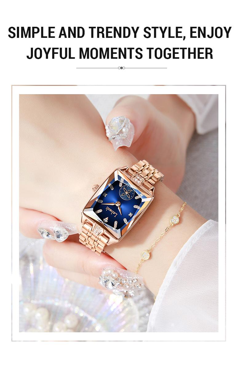 【Labaoli】Renaissance Collection Galatea Prism Elegant luxury women’s watches ，fashionable design，Suitable for wearing on all occasions Picasso’s Time