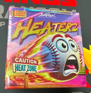Heaterz Autographed Baseballs Divisional Break