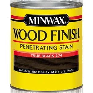 Minwax 027426227644 22764 0.5 Pint True Black Wood Stain