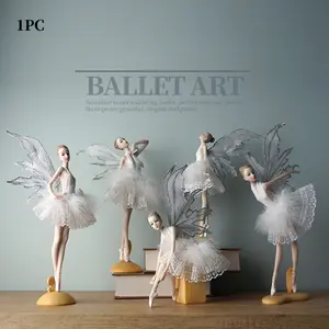Ballet Dancing Fairy Angel Girl Resin Art Decor, Home Decoration, Gift for Girls, Party, Christmas, Easter, Thanksgiving, Valentine's Day, Birthday, Student Gifts