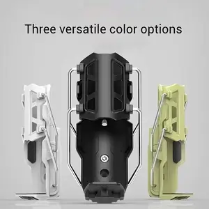 360° Rotating Bicycle Water Bottle Holder, Universal Motorcycle Cup Mount, Self-Adaptive Auto Clamping Design, Fits 28-82mm Bottles